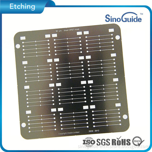 100% Scratch Free Chem Milled Deposition Mask